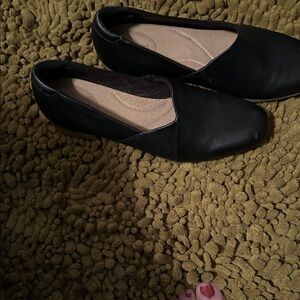 Clarks Women's Classic Black Loafers